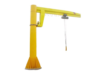360 graus taller columna de terra muntat Jib Crane