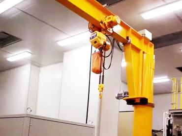 Crane d'elevació del braç rotatiu manual amb dibuix de la grua Jib