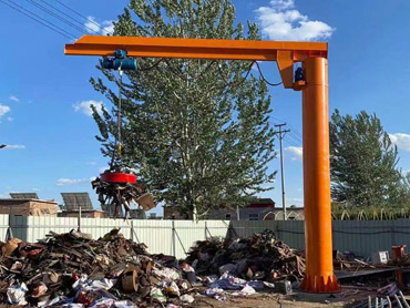 Crane elèctric de 360 graus de rotació Jib